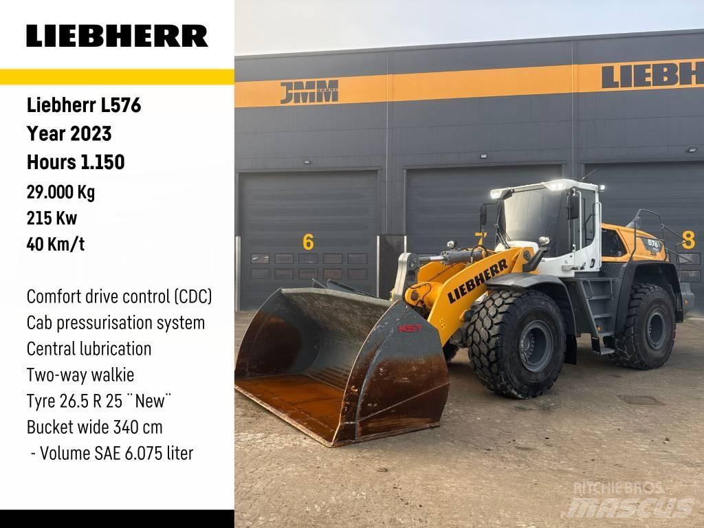 Liebherr L 576 Tekerlekli yükleyiciler