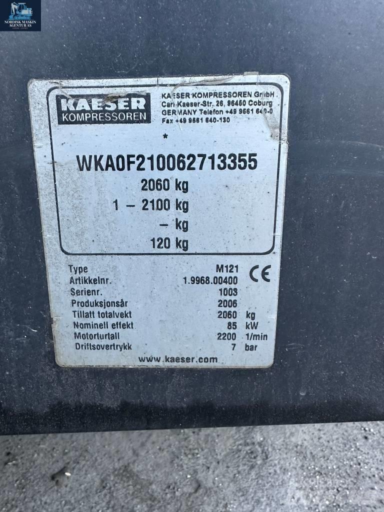 Kaeser M 121 Kompresörler