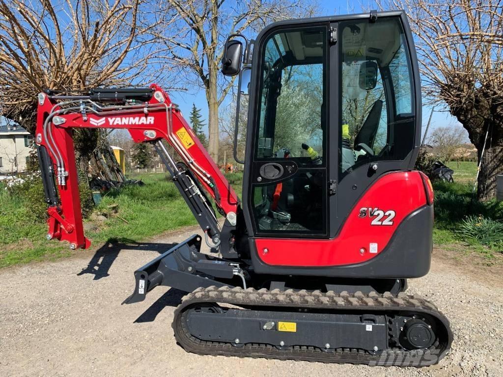 Yanmar SV 22 Mini ekskavatörler, 7 tona dek