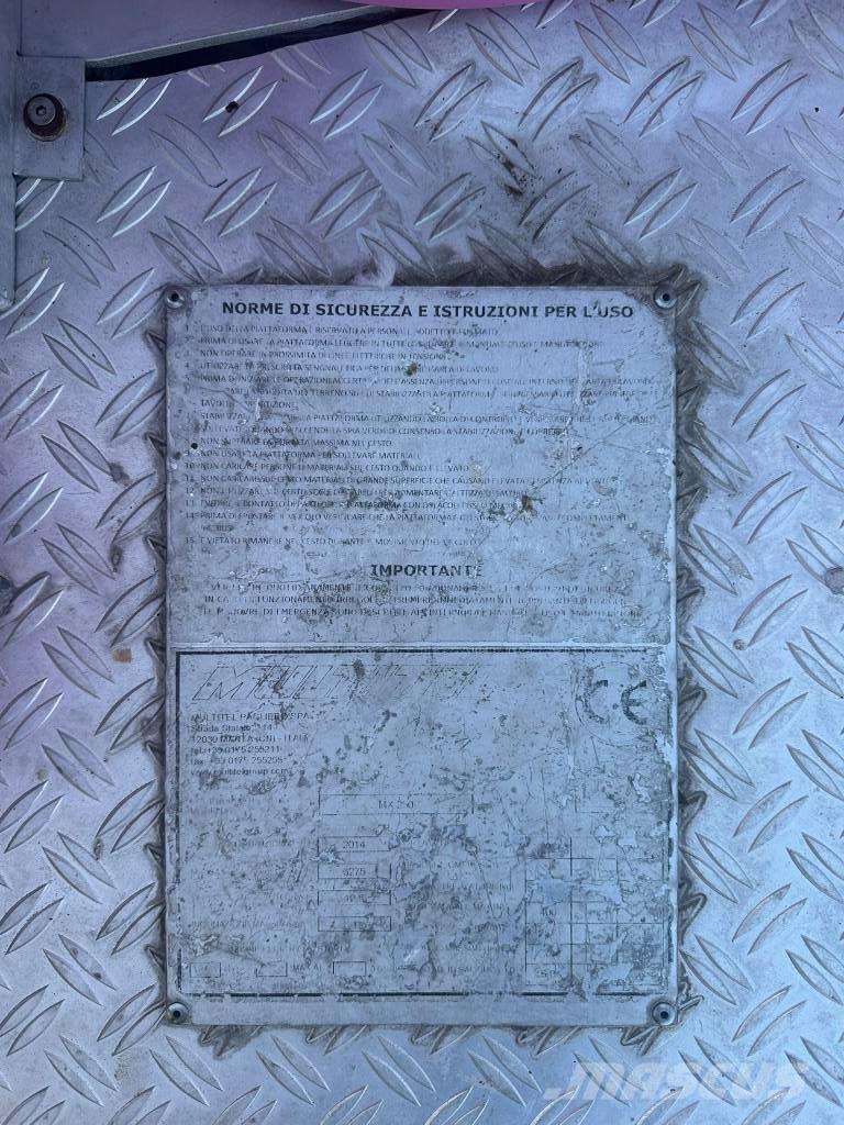 Multitel MX 250 Araç üstü platformlar