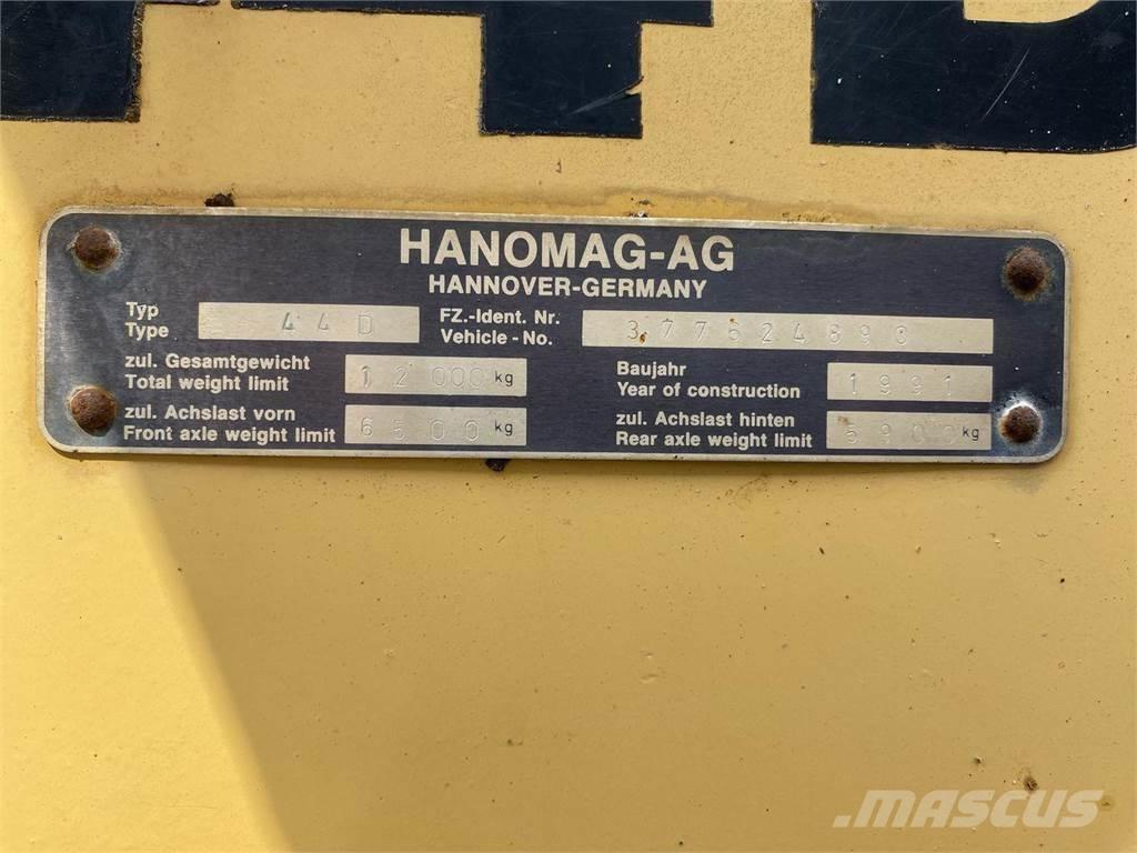 Hanomag 44D Tekerlekli yükleyiciler