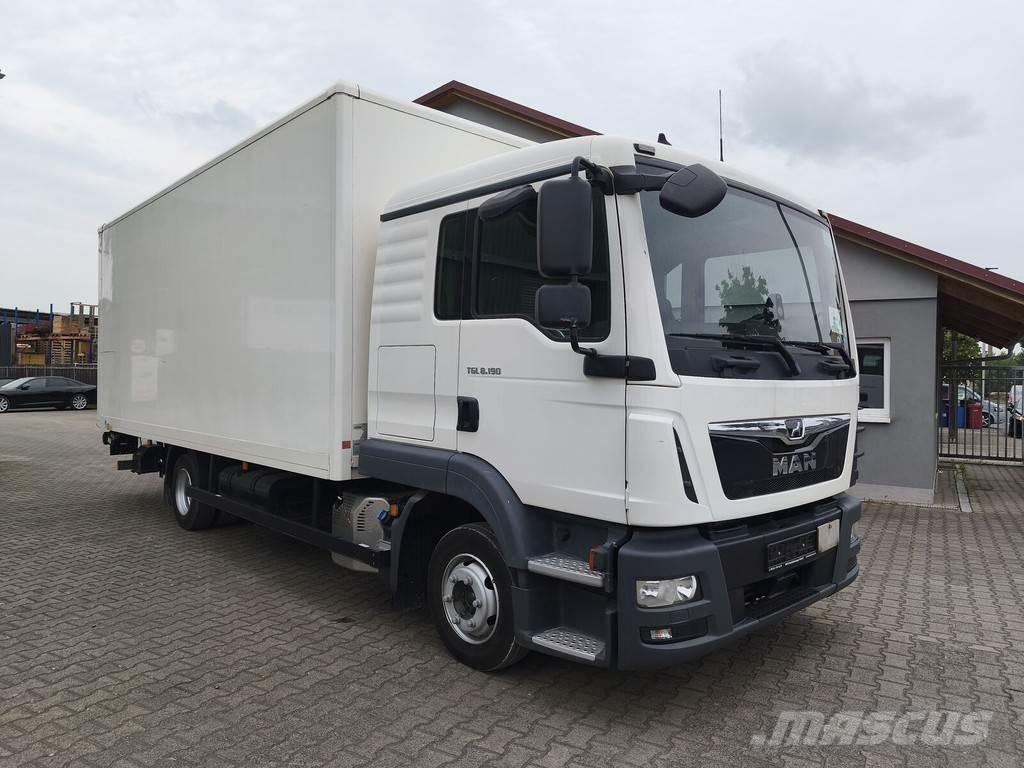 MAN TGL 8.190 Kapali kasa kamyonlar