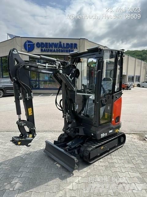Eurocomach 19TR Mini ekskavatörler, 7 tona dek