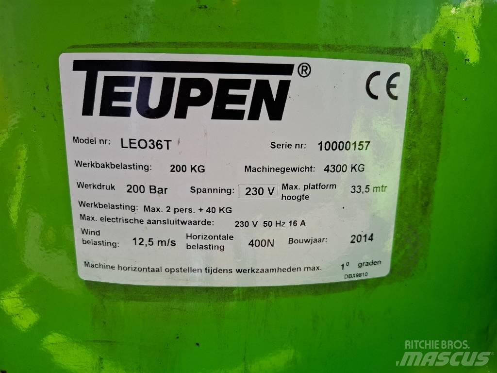 Teupen LEO36T Teleskopik personel platformları