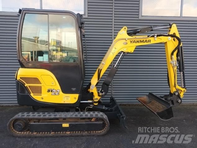 Yanmar sv22 Mini ekskavatörler, 7 tona dek