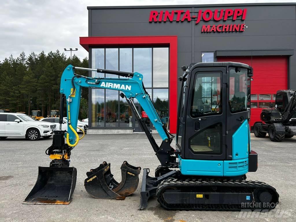 Airman AX 26 U-7 Mini ekskavatörler, 7 tona dek