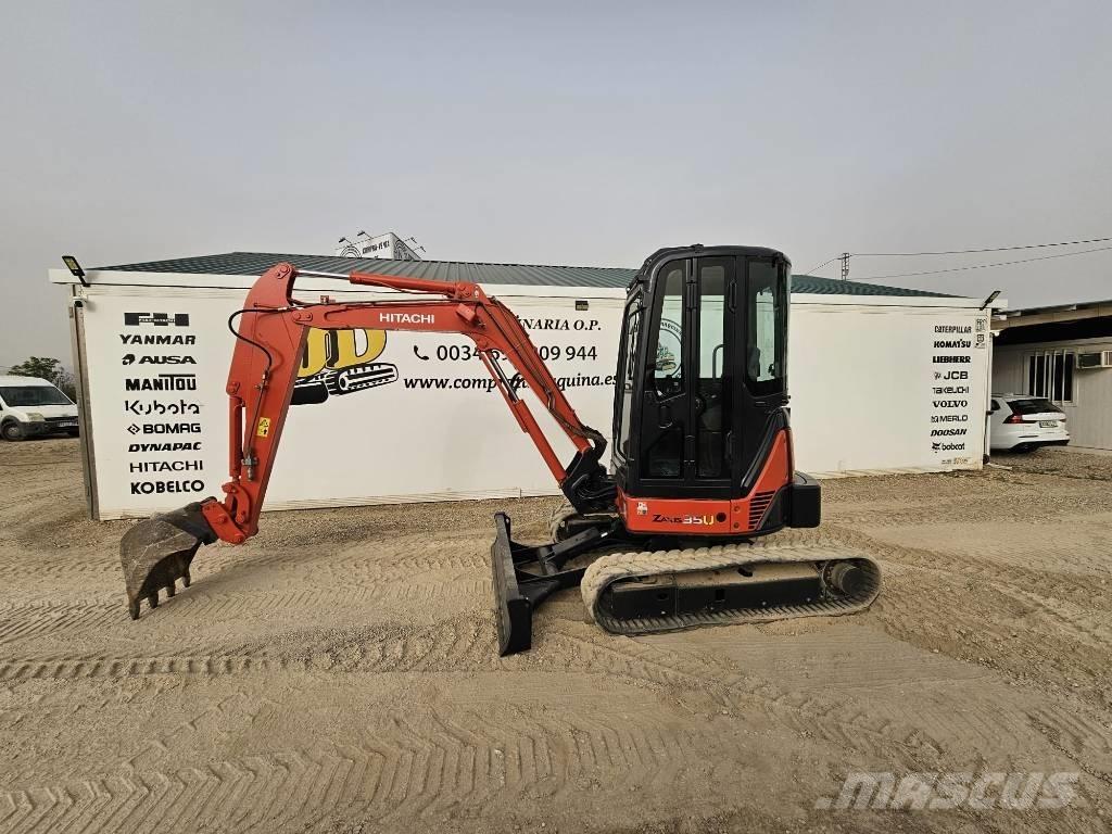Hitachi ZX 35 U-2 Mini ekskavatörler, 7 tona dek