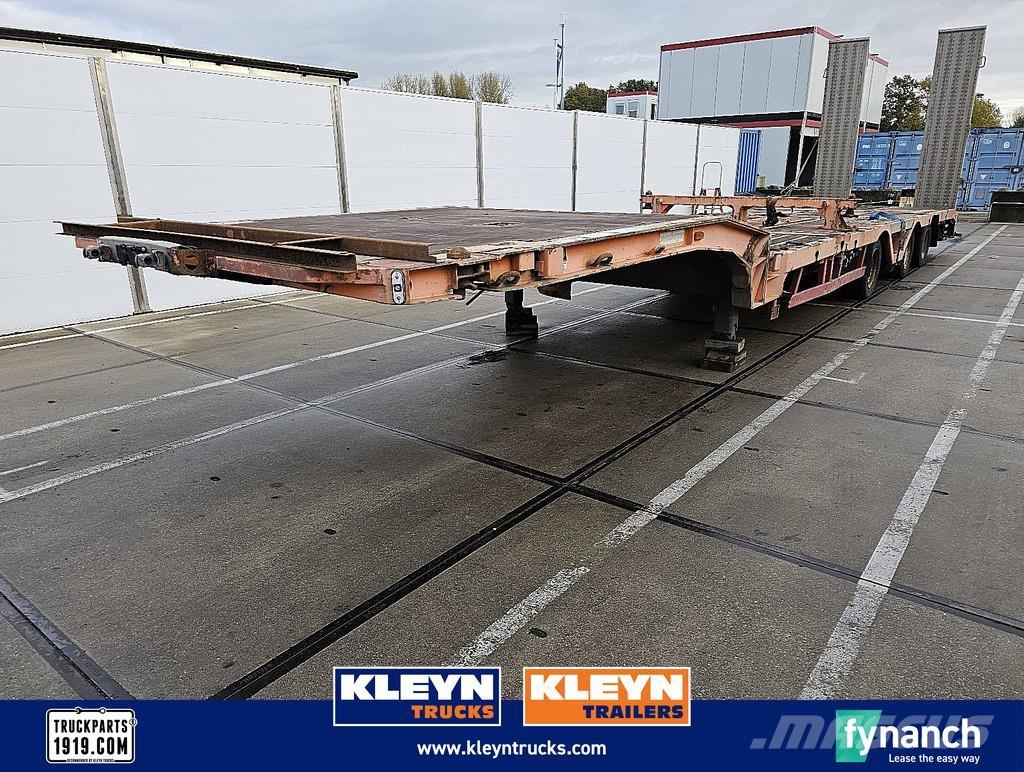 Meusburger MTS-3 Low loader yari çekiciler