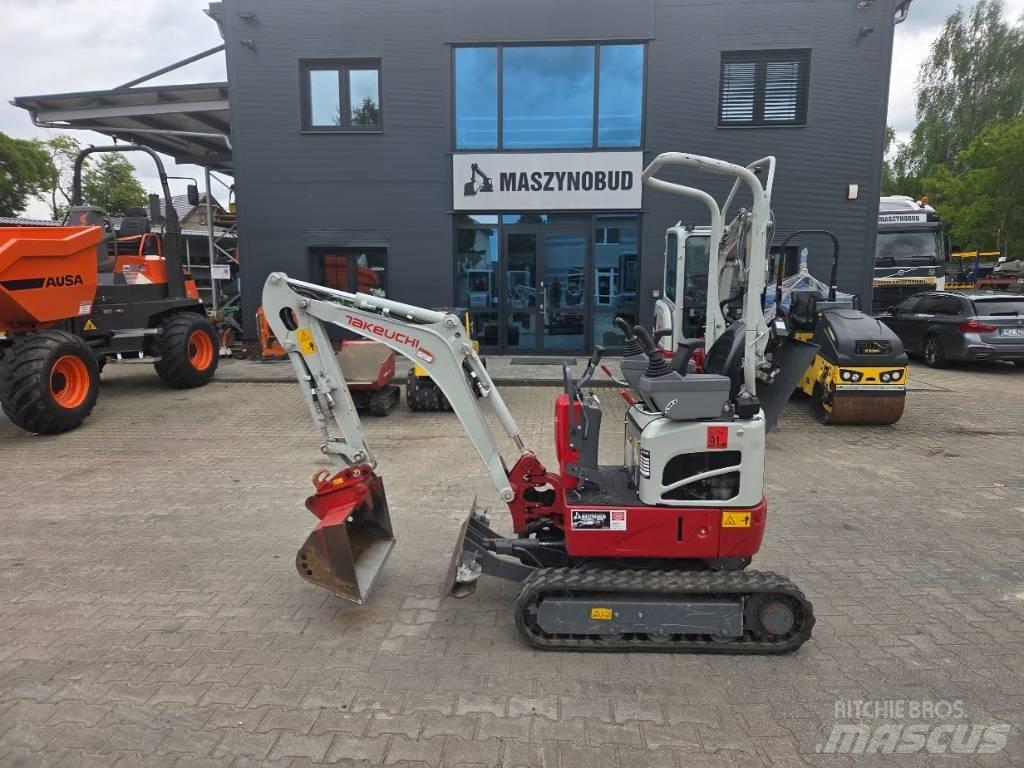 Takeuchi TB 210 R Mini ekskavatörler, 7 tona dek