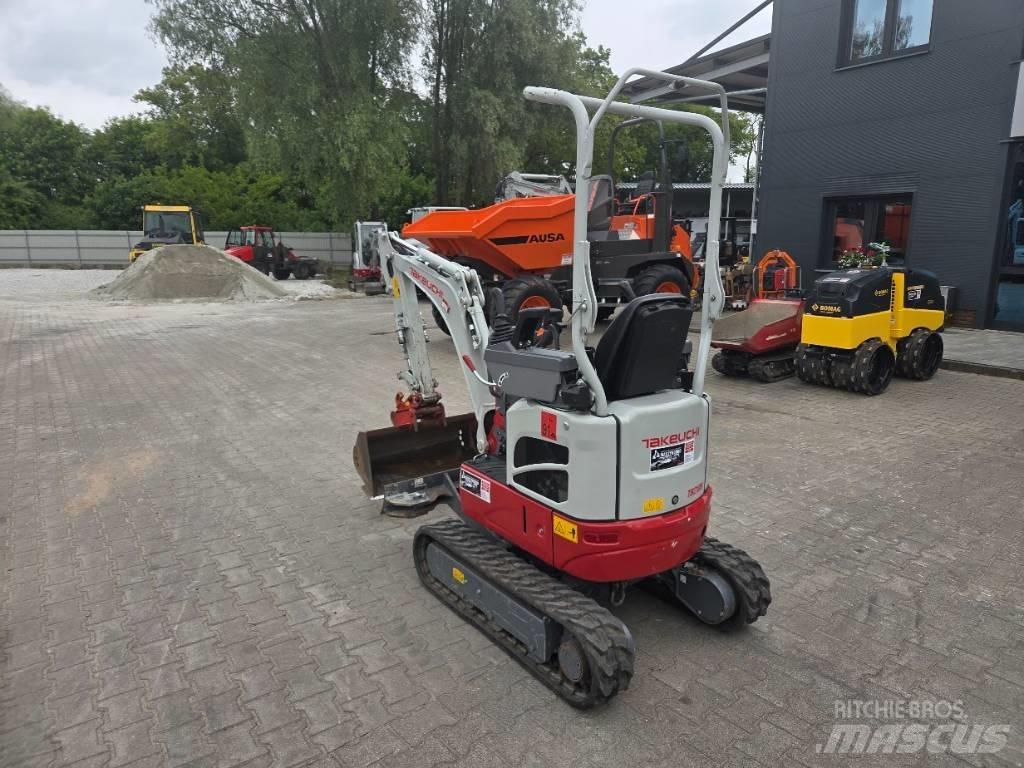 Takeuchi TB 210 R Mini ekskavatörler, 7 tona dek