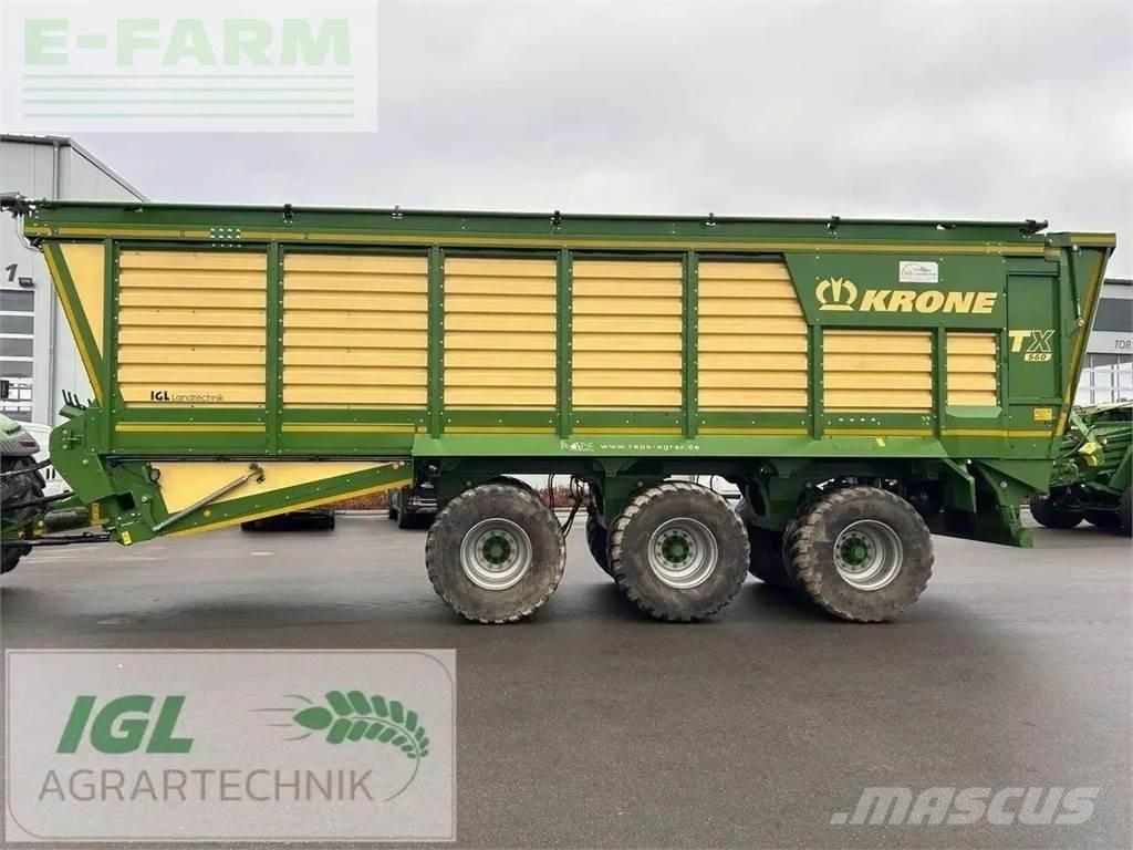 Krone tx 560 Hububat/Silaj Römorkları