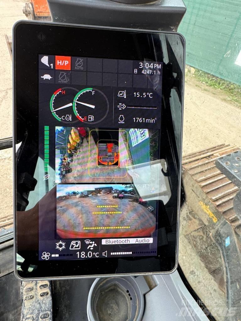 Hitachi ZX135US-7 Paletli ekskavatörler