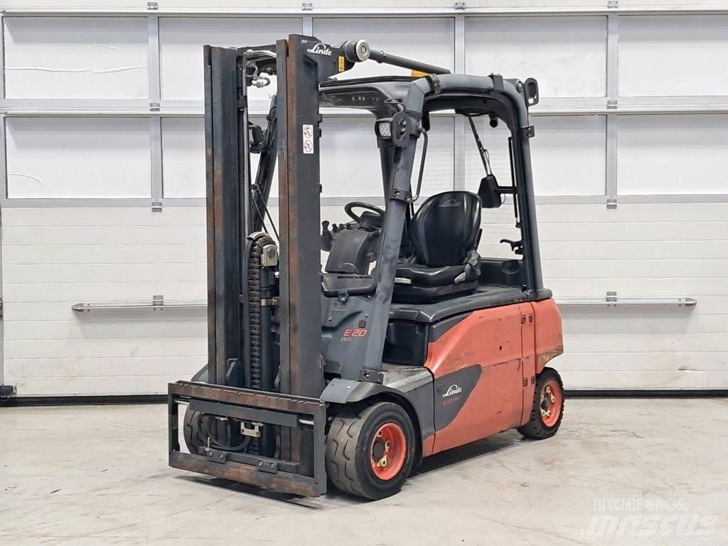 Linde E20PL-02 Elektrikli forkliftler