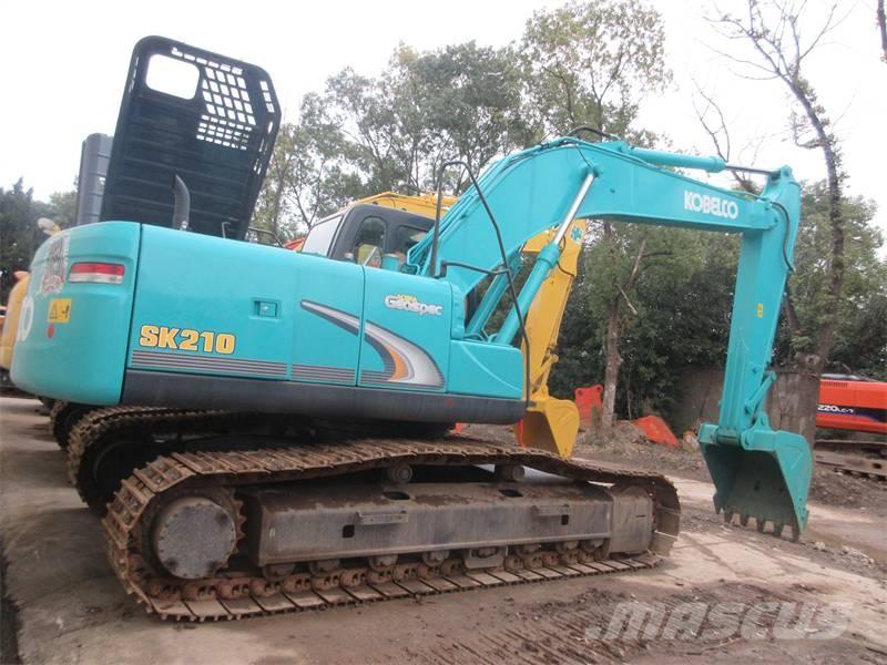 Kobelco SK 210 Paletli ekskavatörler