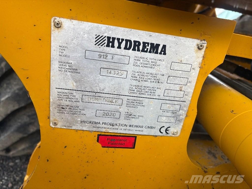 Hydrema 912F Belden kirma kaya kamyonu