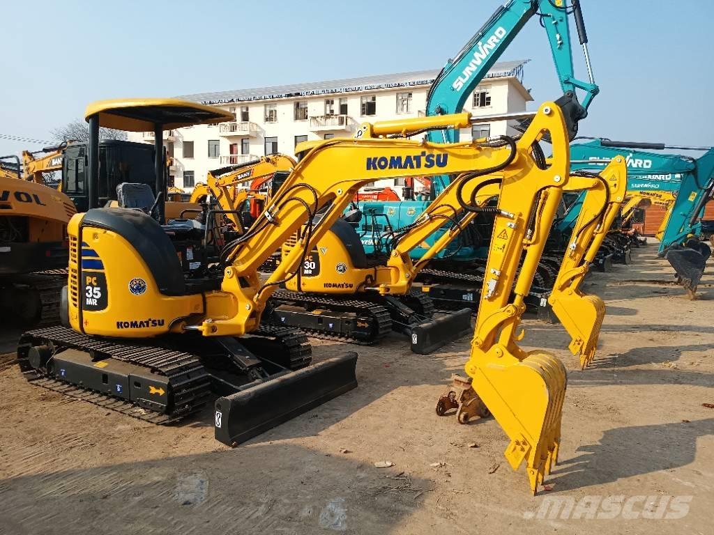 Komatsu PC 35 Mini ekskavatörler, 7 tona dek