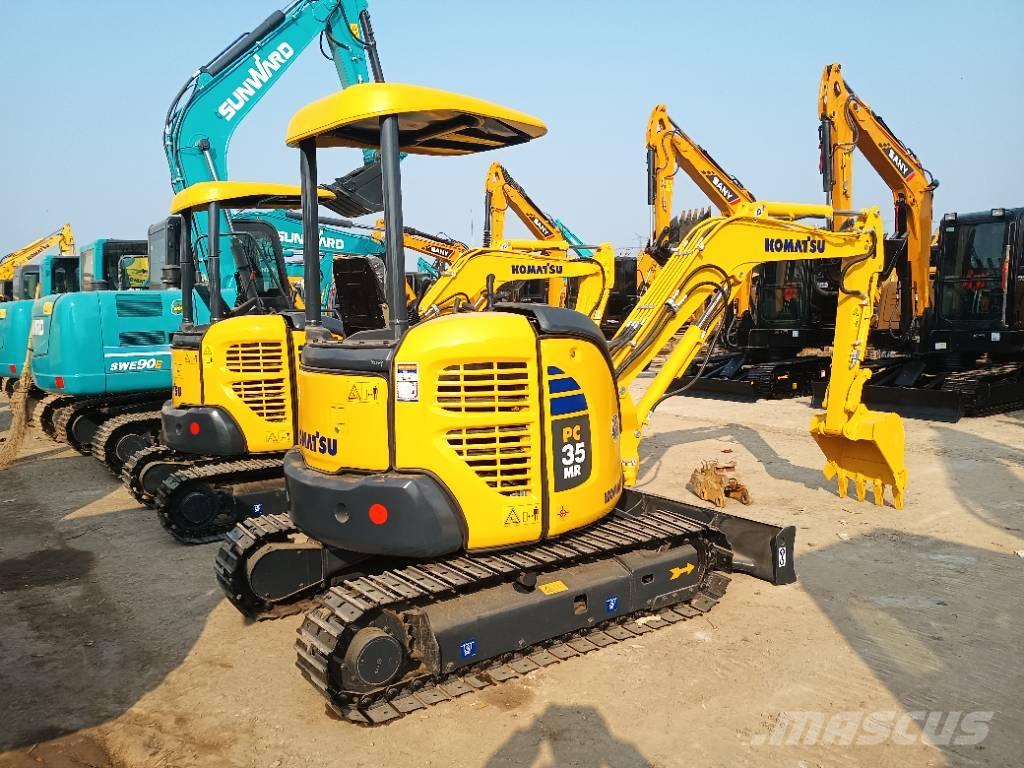 Komatsu PC 35 Mini ekskavatörler, 7 tona dek