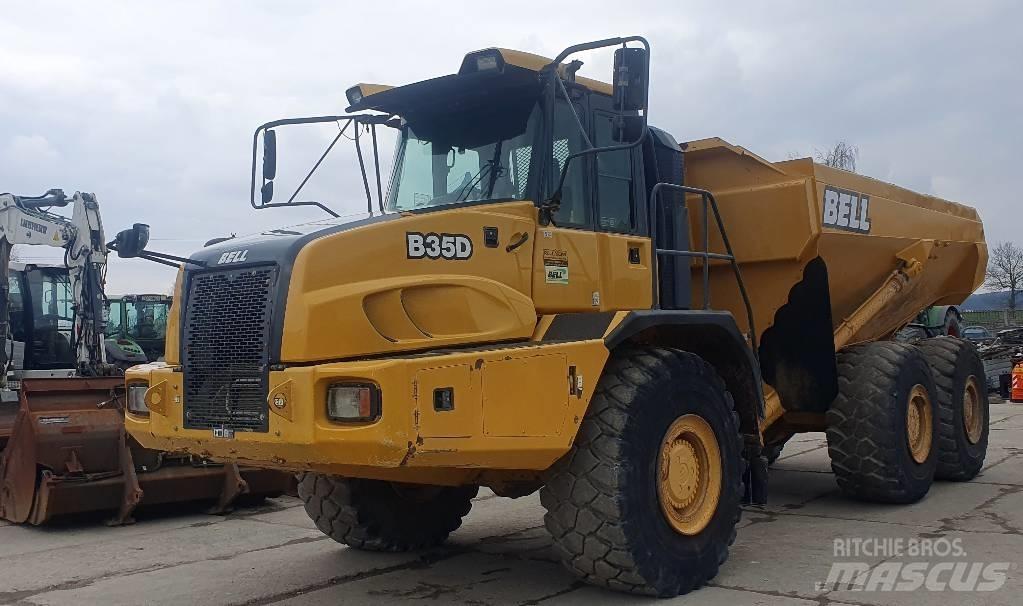 Bell B 35 D Belden kirma kaya kamyonu