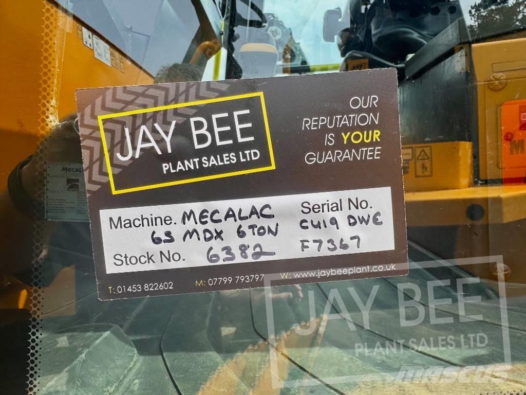 Mecalac 6 MDX Belden kirma kamyonlar