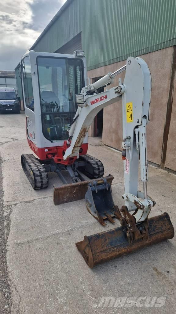 Takeuchi TB 216 A Mini ekskavatörler, 7 tona dek