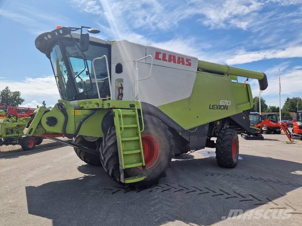 CLAAS Lexion 670 Biçerdöverler