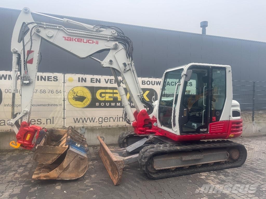 Takeuchi TB 290 Midi ekskavatörler 7 - 12 t