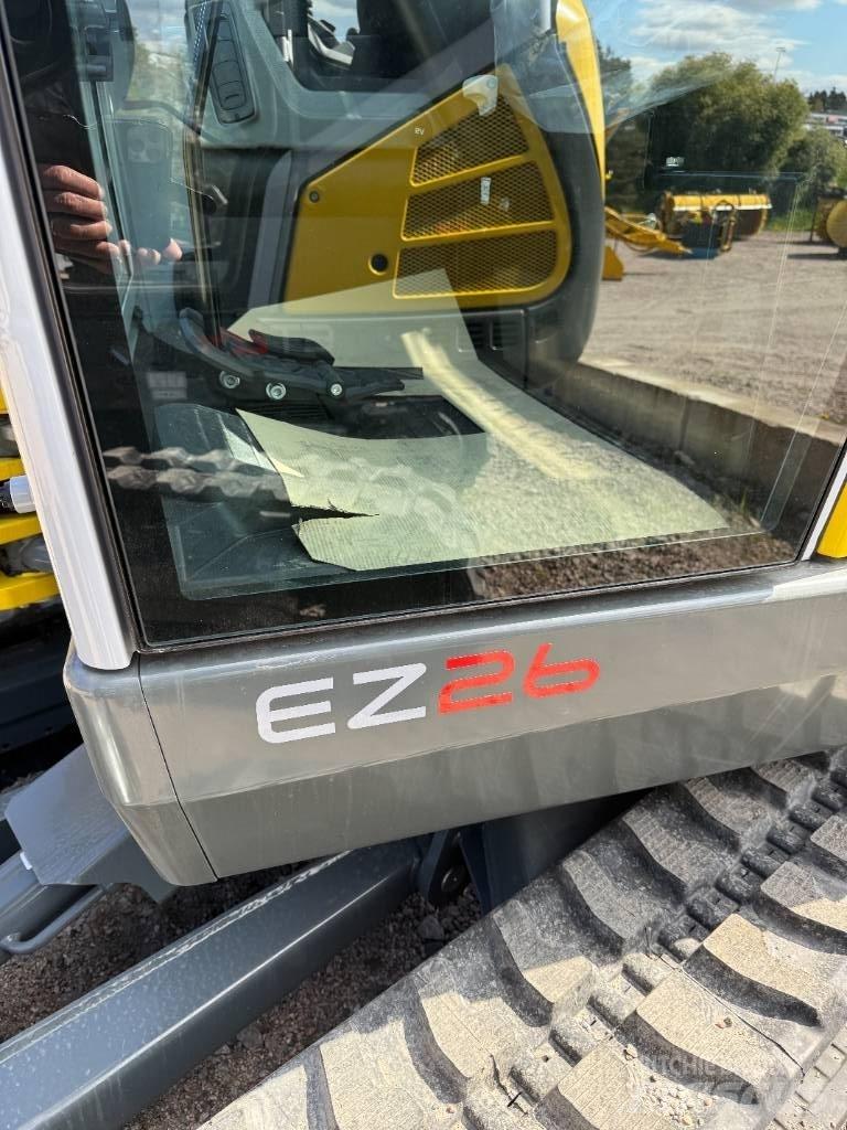 Wacker Neuson EZ 26 Mini ekskavatörler, 7 tona dek