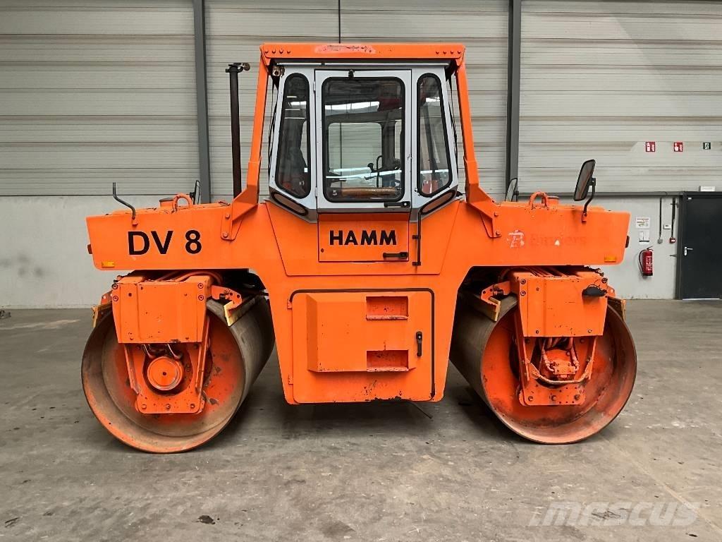Hamm DV 8.41 Çift tamburlu silindirler
