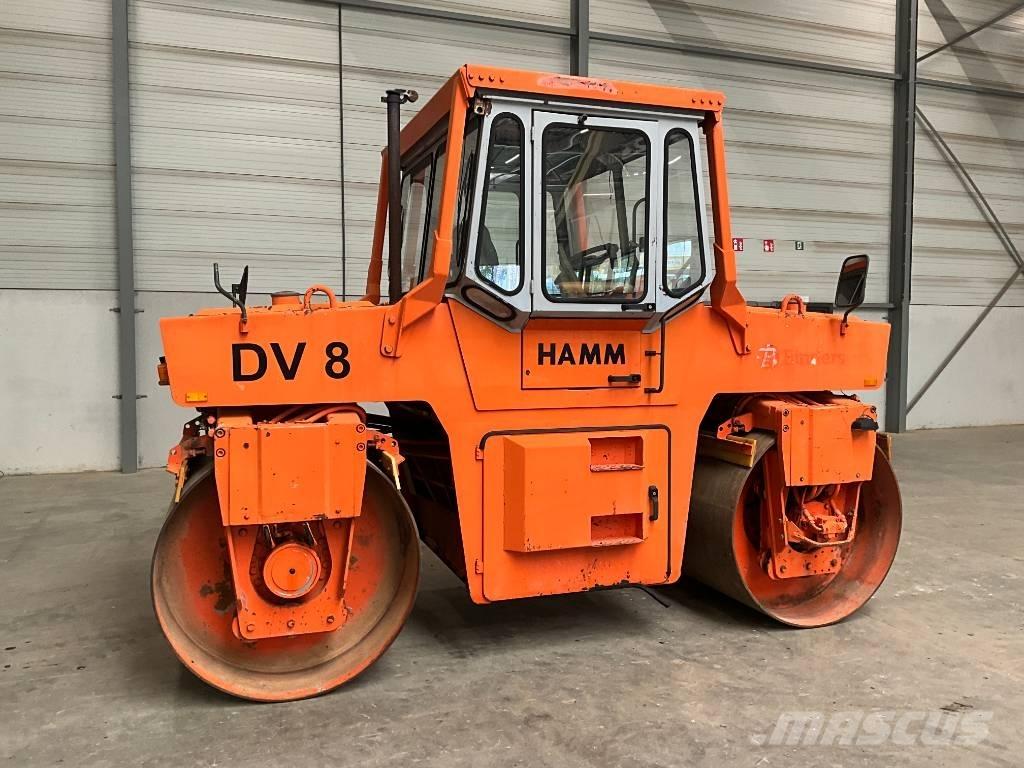 Hamm DV 8.41 Çift tamburlu silindirler