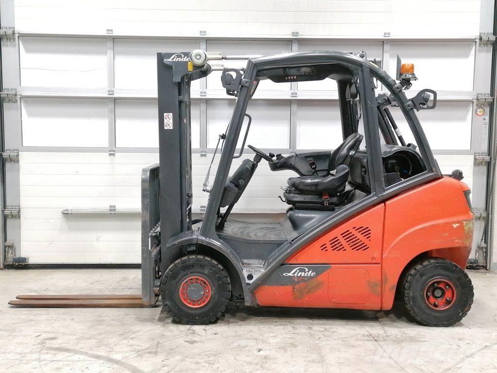 Linde H25T-01 LPG'li forkliftler