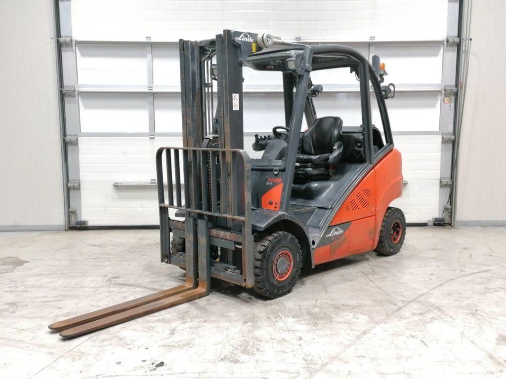 Linde H25T-01 LPG'li forkliftler