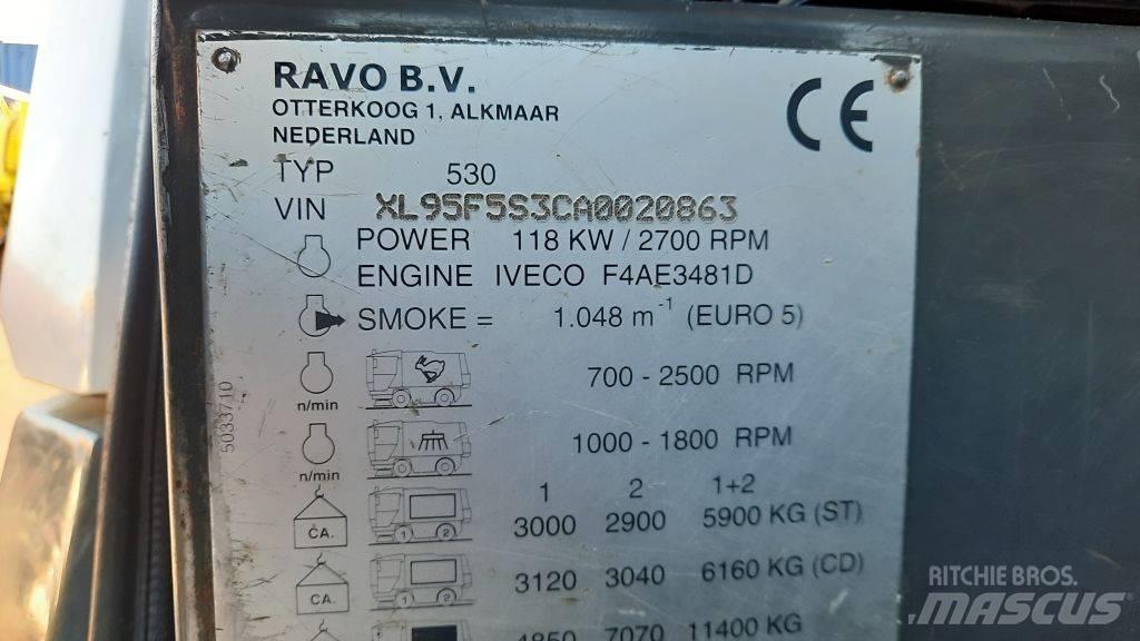 Ravo 530ST Cadde süpürücüler