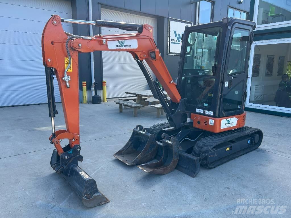 Hitachi ZX 26 U-6 Mini ekskavatörler, 7 tona dek