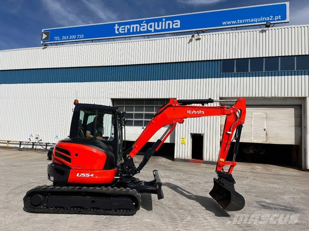 Kubota U 55-4 Mini ekskavatörler, 7 tona dek