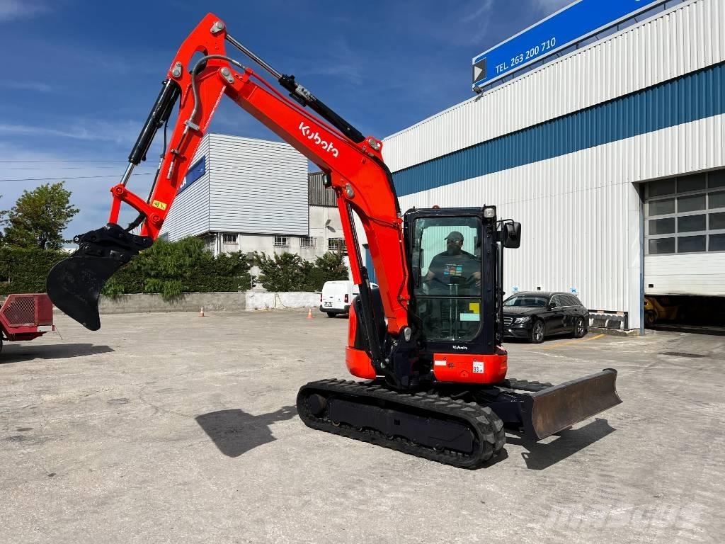 Kubota U 55-4 Mini ekskavatörler, 7 tona dek
