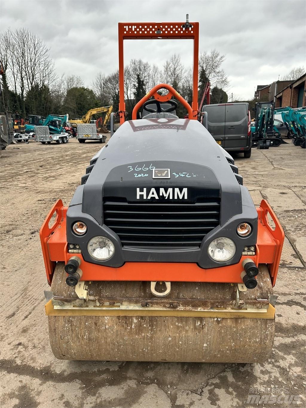 Hamm HD 12 Çift tamburlu silindirler