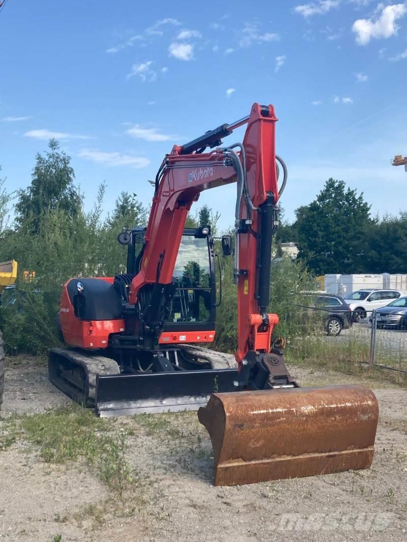 Kubota KX080-4 MGL Mini ekskavatörler, 7 tona dek