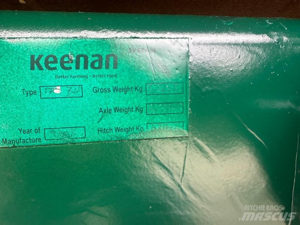 Keenan 170 BH Kendi yürür silaj makinalari