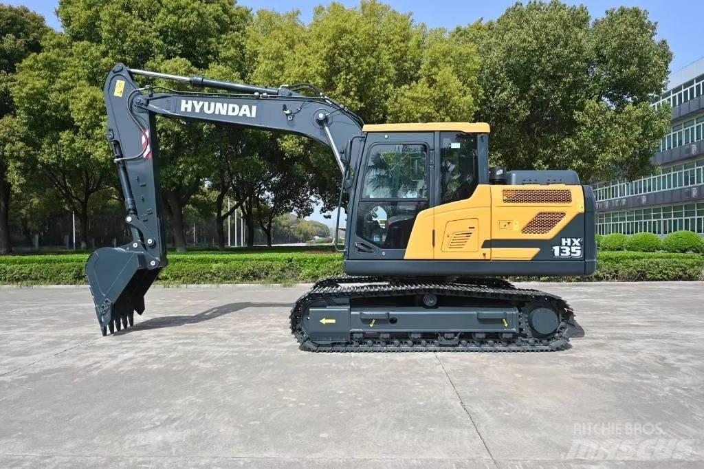 Hyundai HX135 Paletli ekskavatörler
