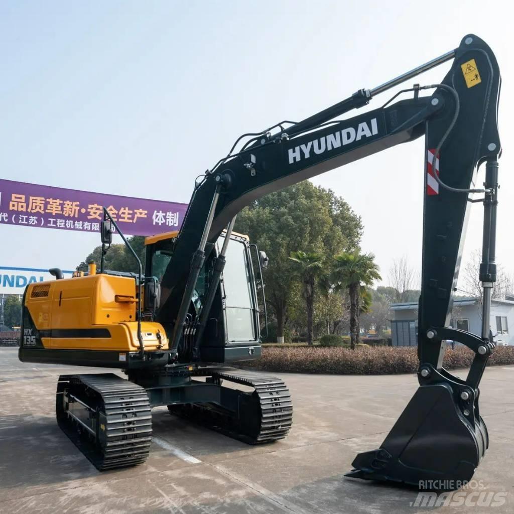 Hyundai HX135 Paletli ekskavatörler