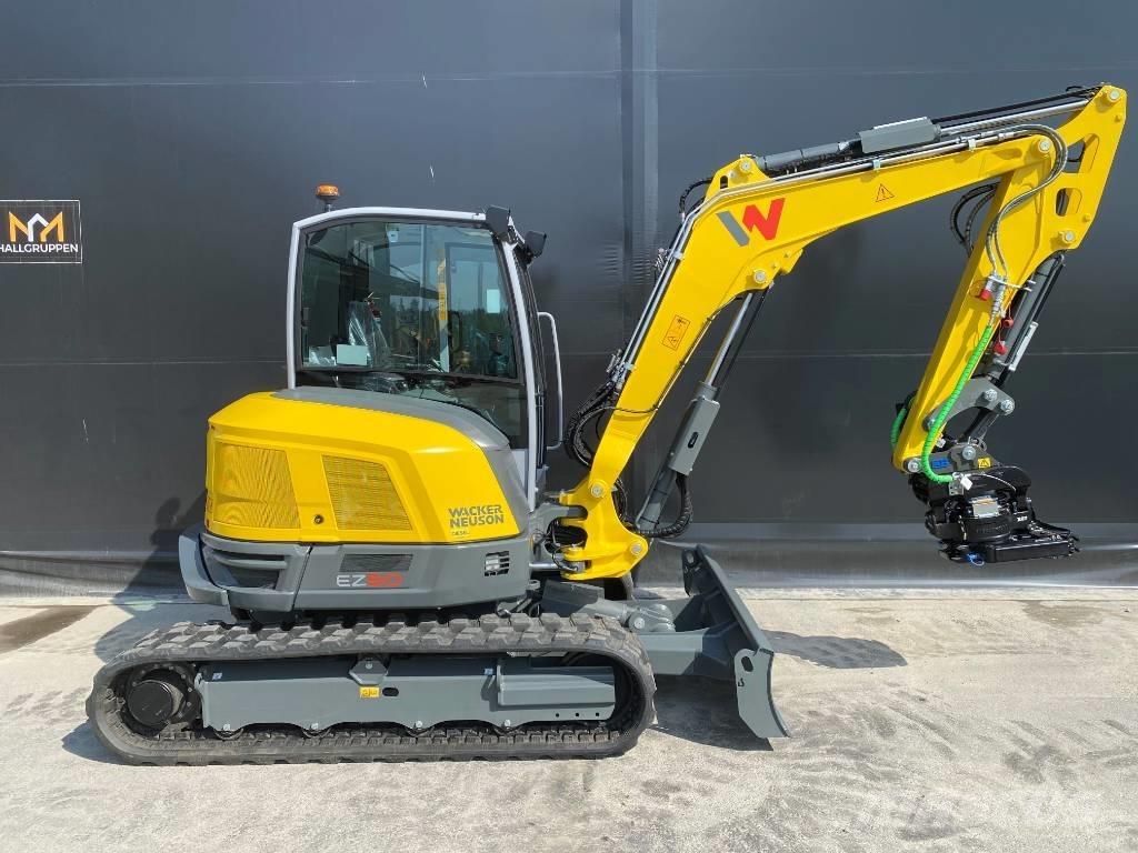 Wacker Neuson EZ50 Mini ekskavatörler, 7 tona dek