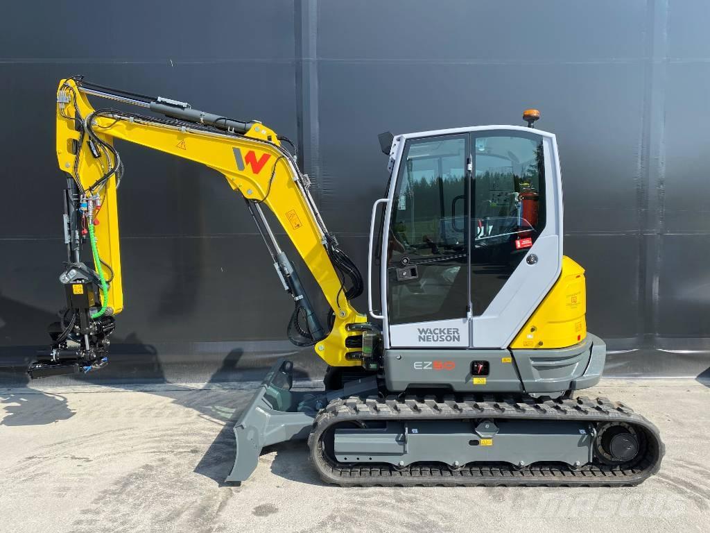 Wacker Neuson EZ50 Mini ekskavatörler, 7 tona dek