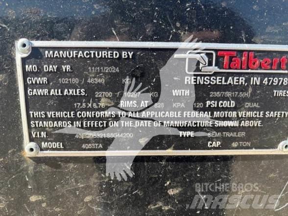 Talbert 4053TA Low loader yari çekiciler