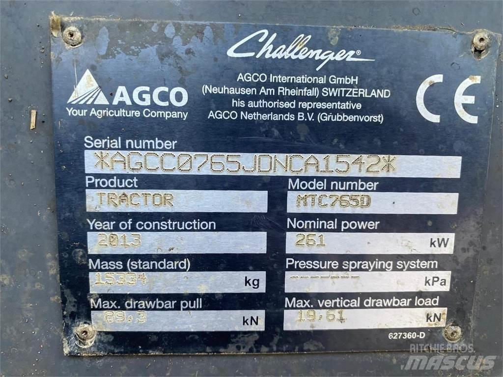 Challenger MT 765D Traktörler