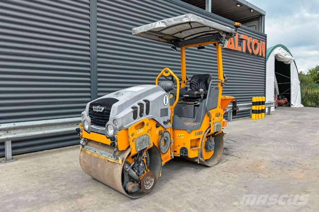 Hamm HD 10 VV Çift tamburlu silindirler