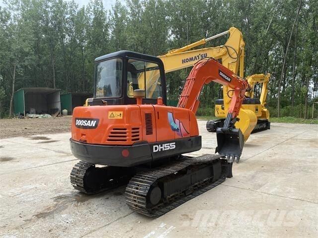 Doosan DH55 Mini ekskavatörler, 7 tona dek