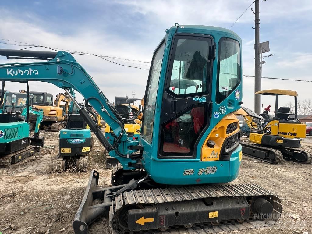 Kubota U -30 Mini ekskavatörler, 7 tona dek