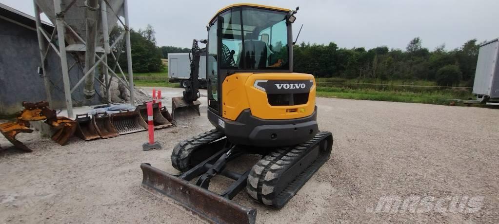 Volvo ECR 50 D Mini ekskavatörler, 7 tona dek