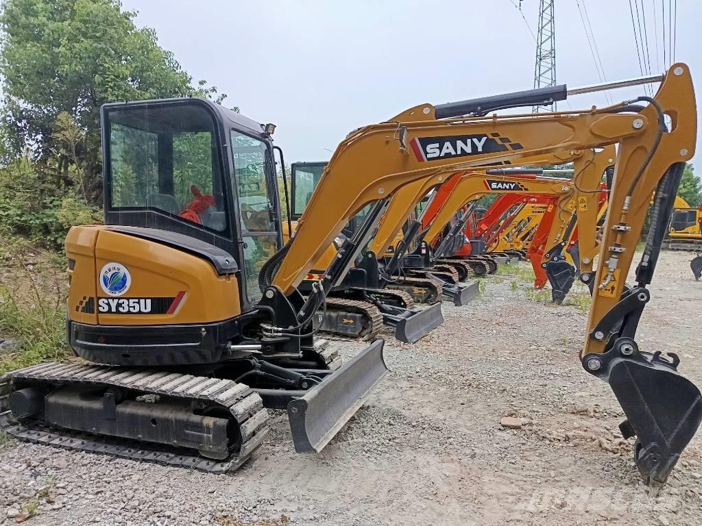 Sany SY 35 U Mini ekskavatörler, 7 tona dek