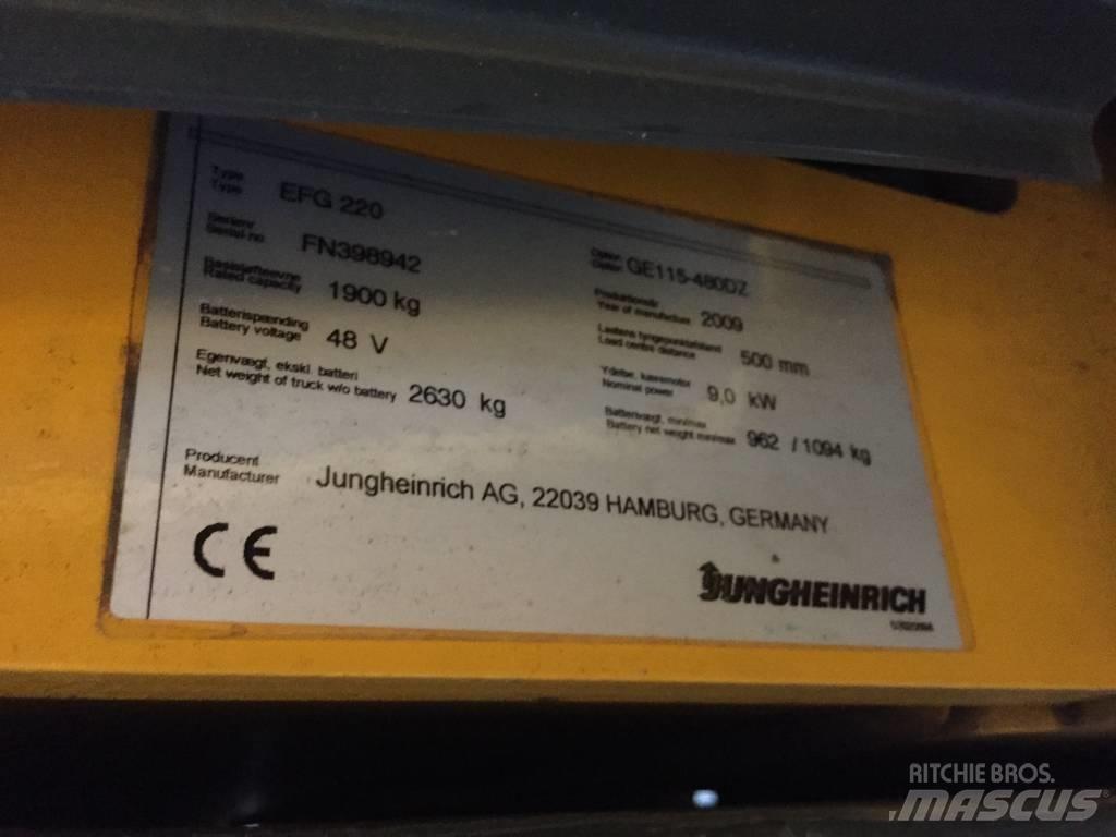 Jungheinrich EFG 220 Elektrikli forkliftler